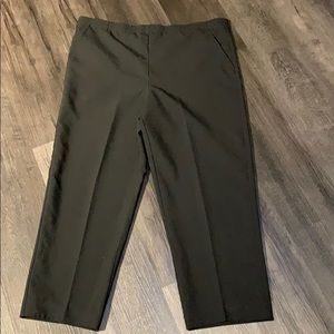 Black slacks. Size 12P